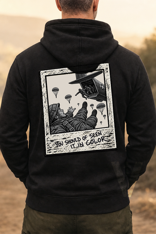 You Should've Seen It In Color Airborne Hoodie