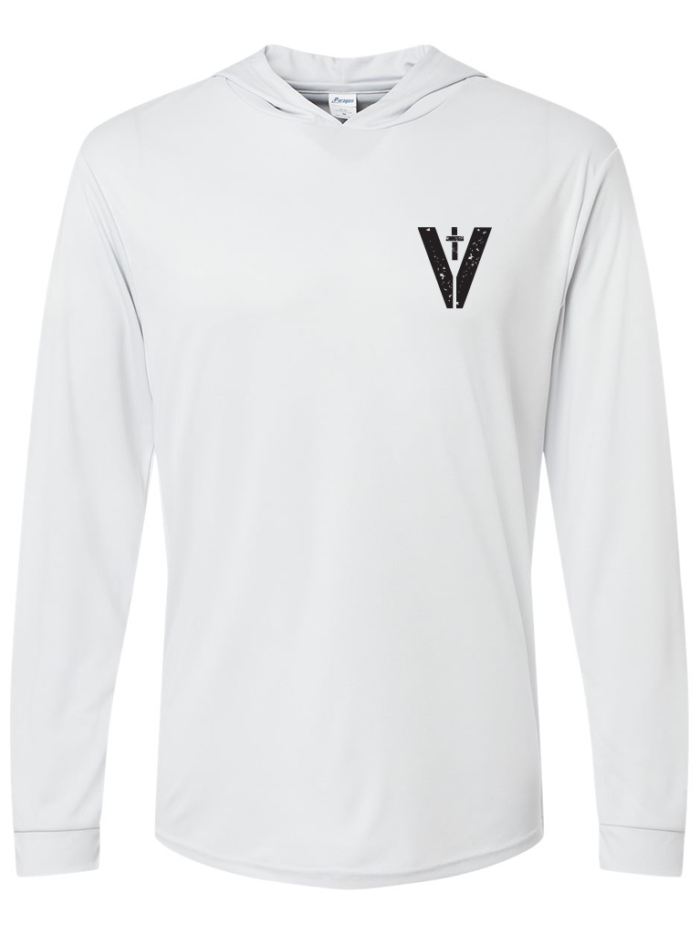 Retired Veteran - Performance Fishing Hoodie