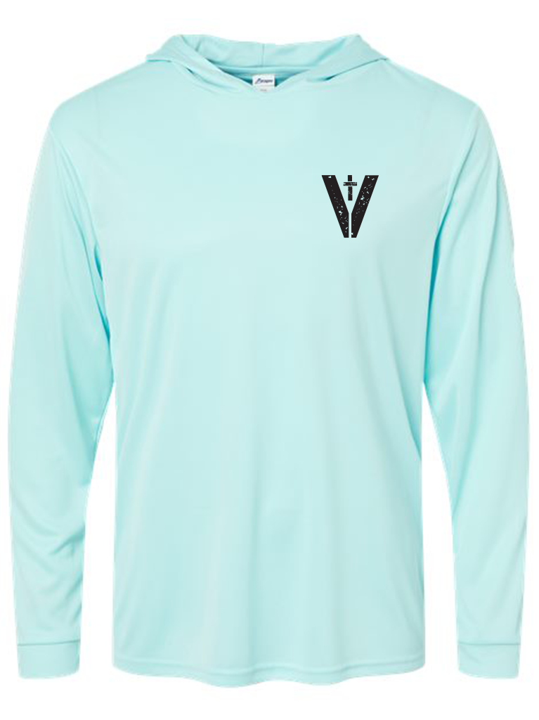 Retired Veteran - Performance Fishing Hoodie