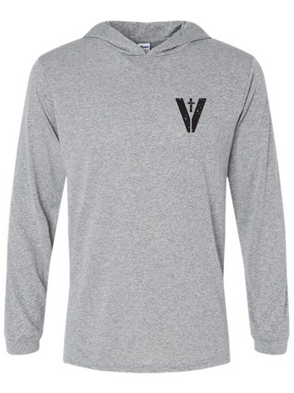 Retired Veteran - Performance Fishing Hoodie