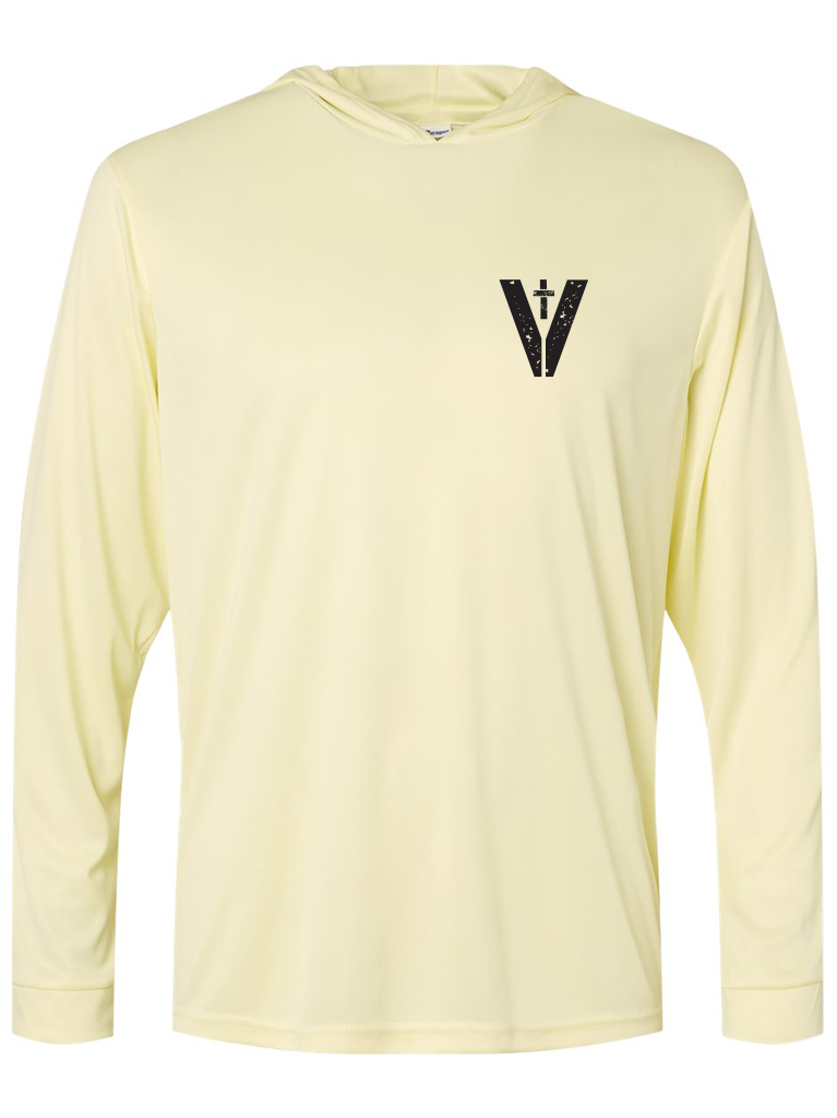 Retired Veteran - Performance Fishing Hoodie