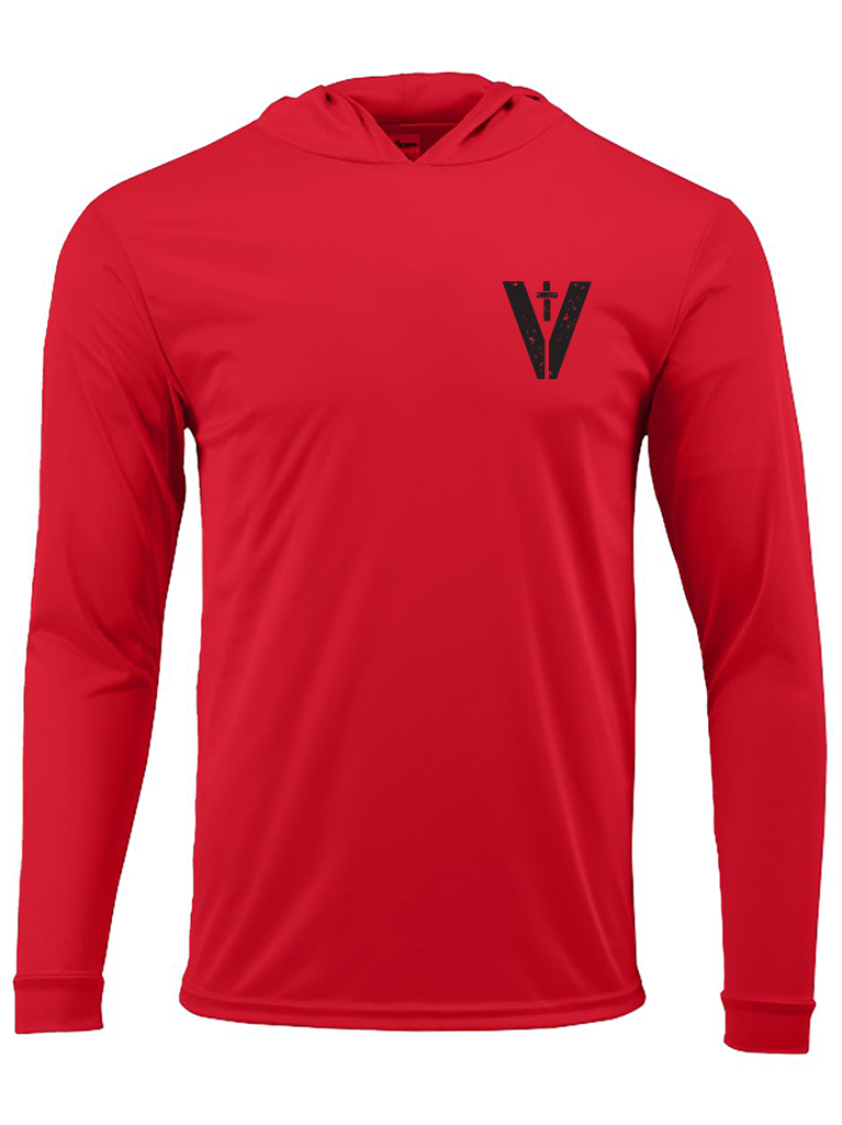 Retired Veteran - Performance Fishing Hoodie