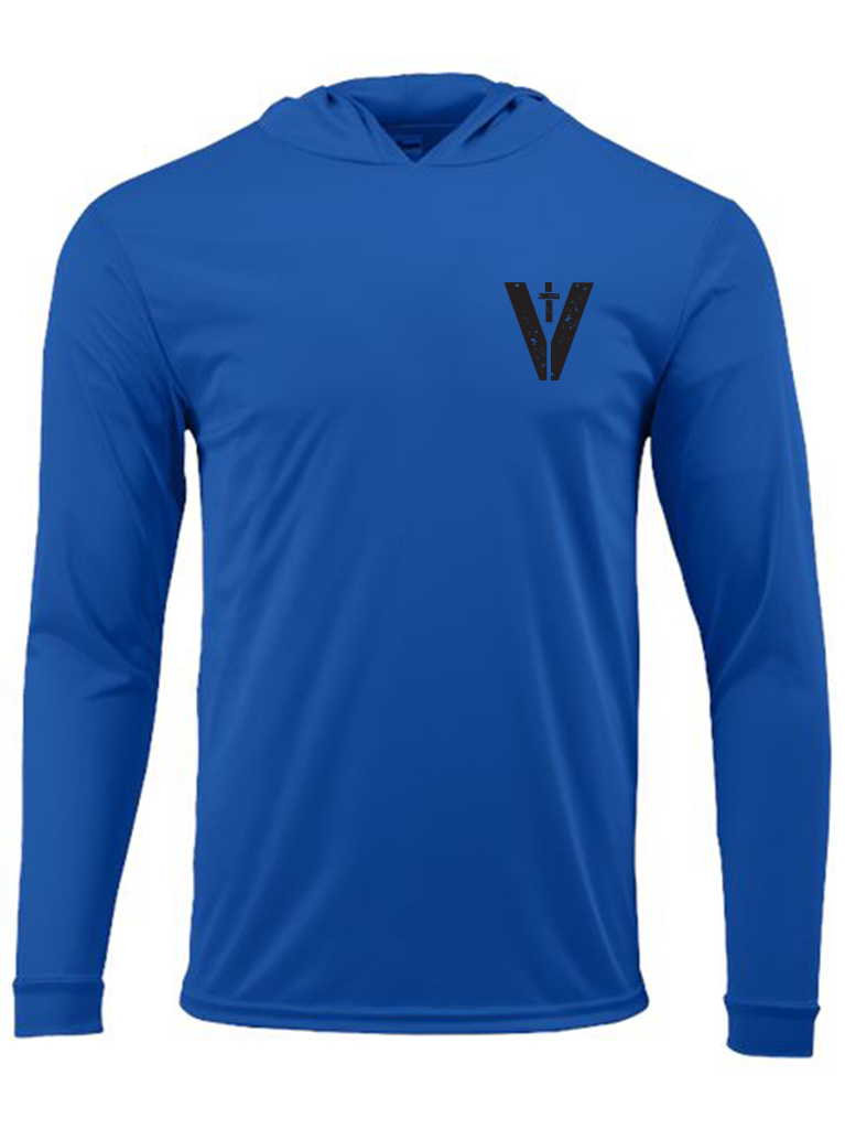 Retired Veteran - Performance Fishing Hoodie