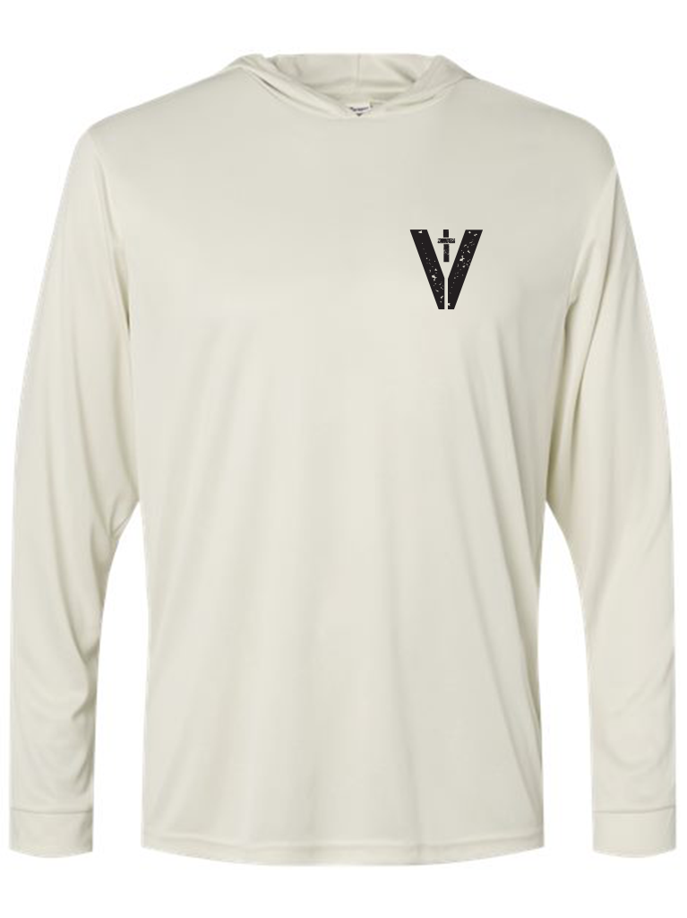 Retired Veteran - Performance Fishing Hoodie