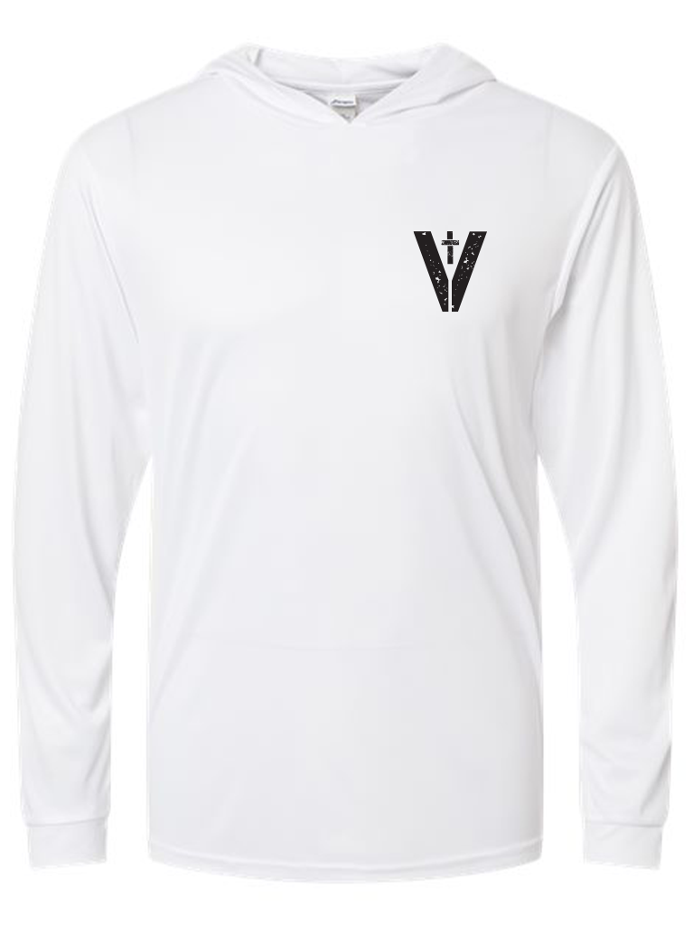 Retired Veteran - Performance Fishing Hoodie