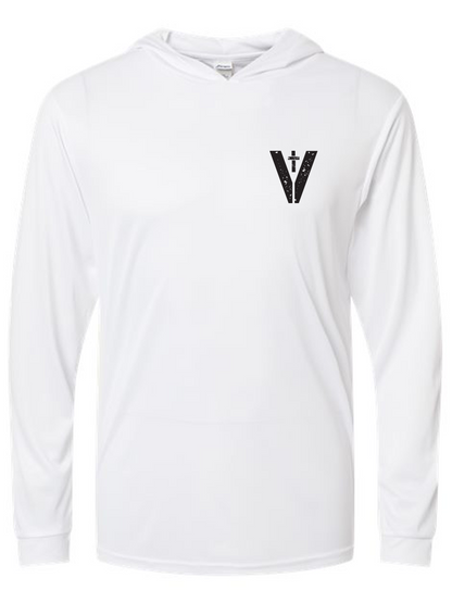 Retired Veteran - Performance Fishing Hoodie