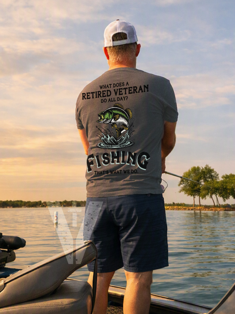 Retired Veterans - Go Fishing