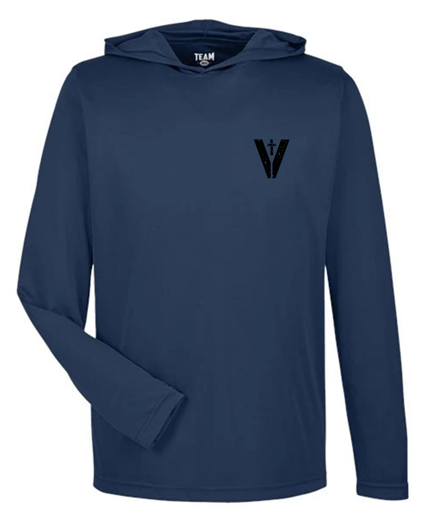 Retired Veteran - Performance Fishing Hoodie