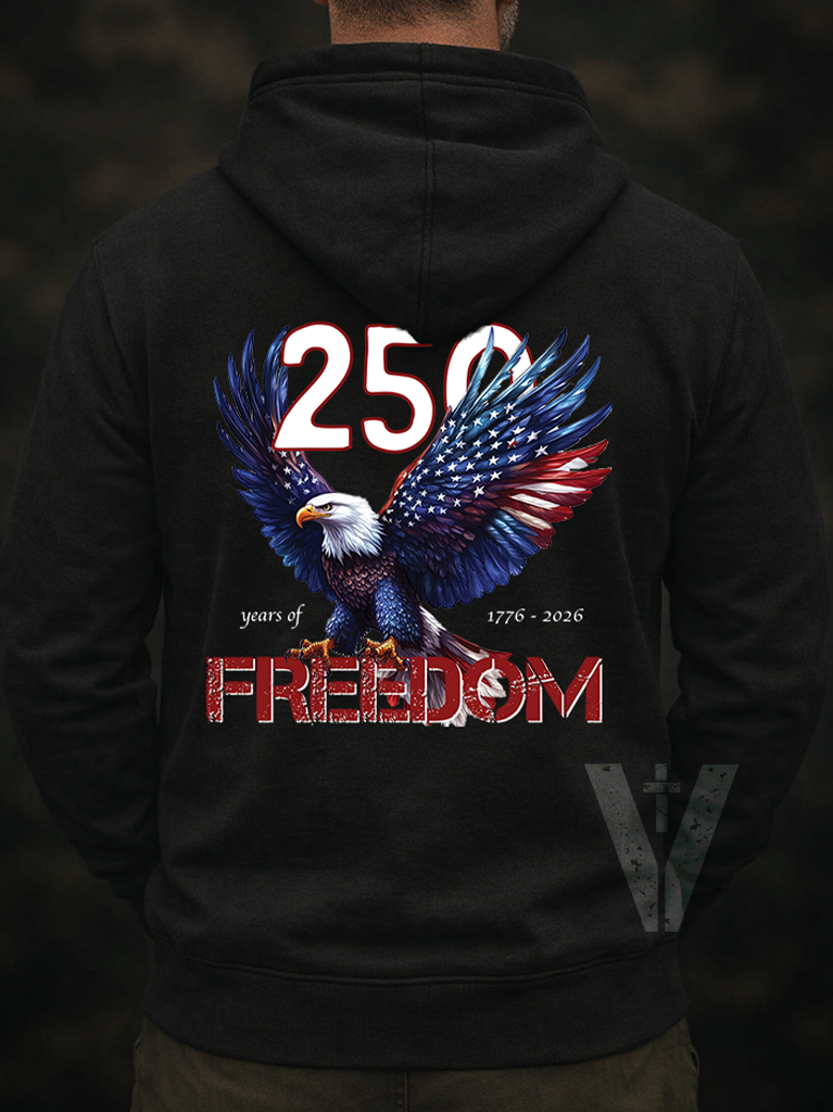 250 YR Freedom Hoodie - Dark