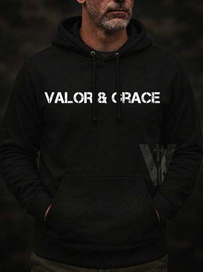 White Logo - Valor Grace T-Shirt