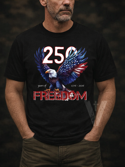 250 Years of Freedom T-shirt - Dark
