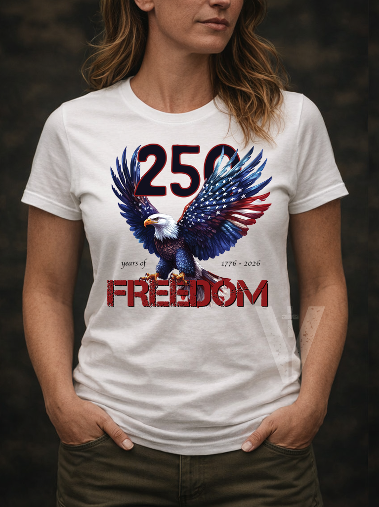 250 Years of Freedom T-shirt - Light