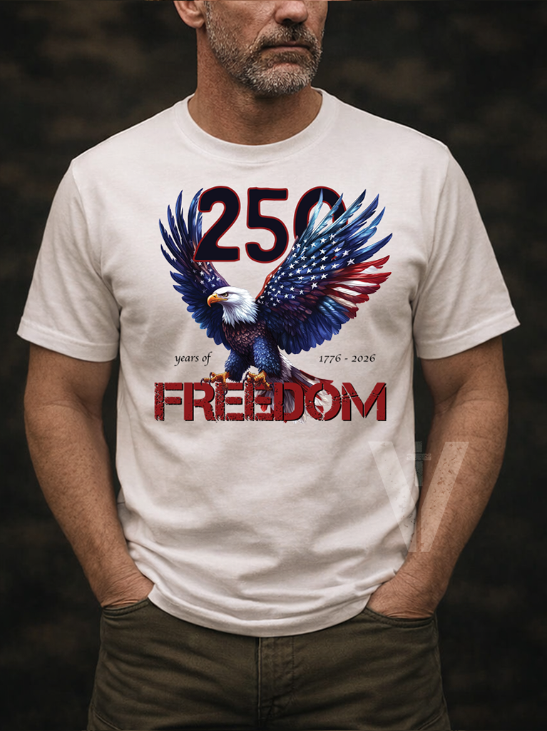 250 Years of Freedom T-shirt - Light