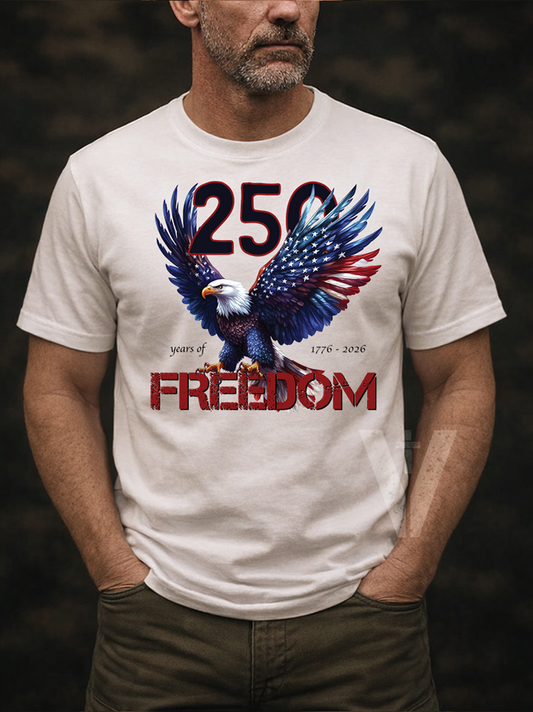 250 Years of Freedom T-shirt - Light