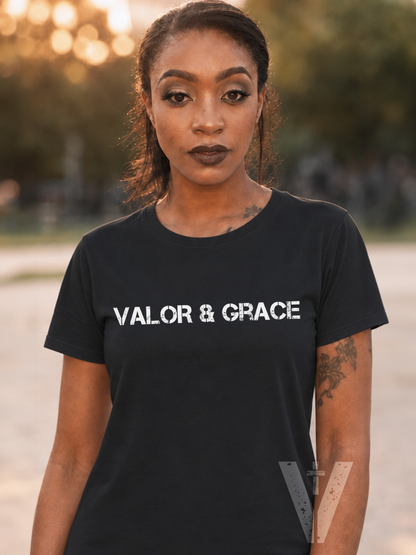 🇺🇸 Women VETERANS 22 LIVES MATTER T-shirt - Dark