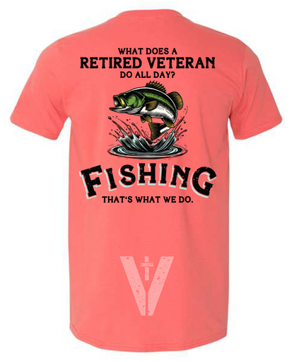 Retired Veterans - Go Fishing