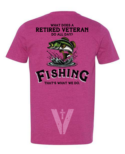 Retired Veterans - Go Fishing