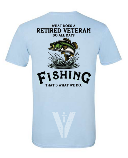 Retired Veterans - Go Fishing