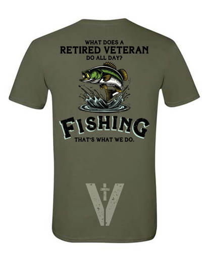 Retired Veterans - Go Fishing