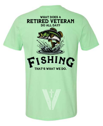 Retired Veterans - Go Fishing