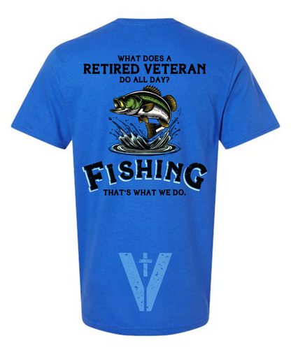 Retired Veterans - Go Fishing