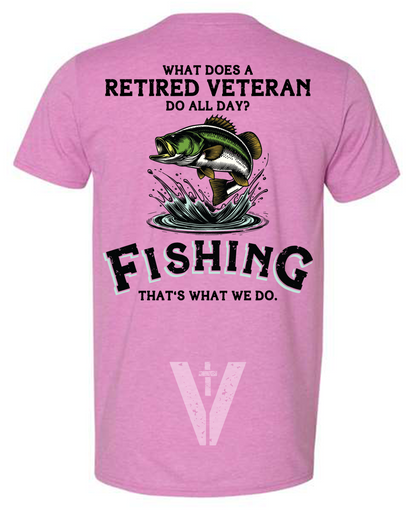 Retired Veterans - Go Fishing