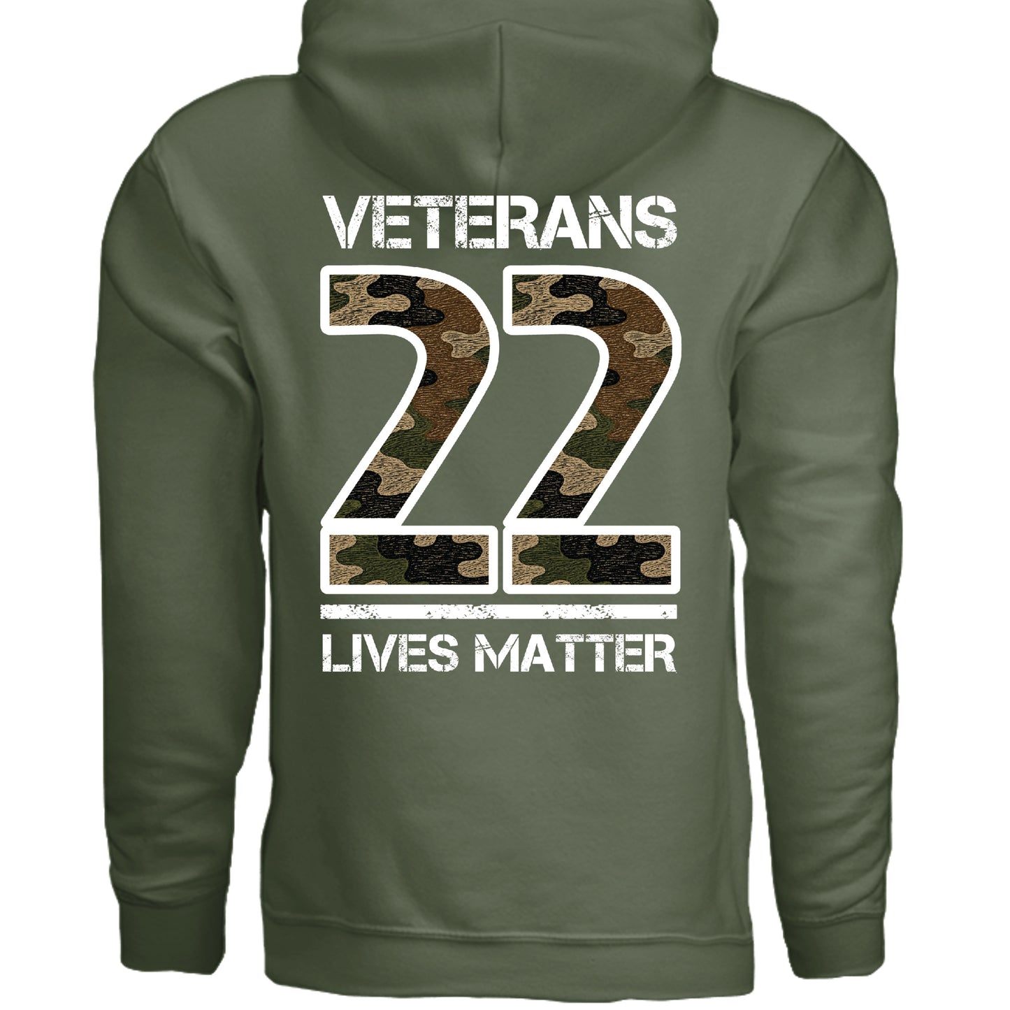 MILITARY GREEN - G185 - BACK
