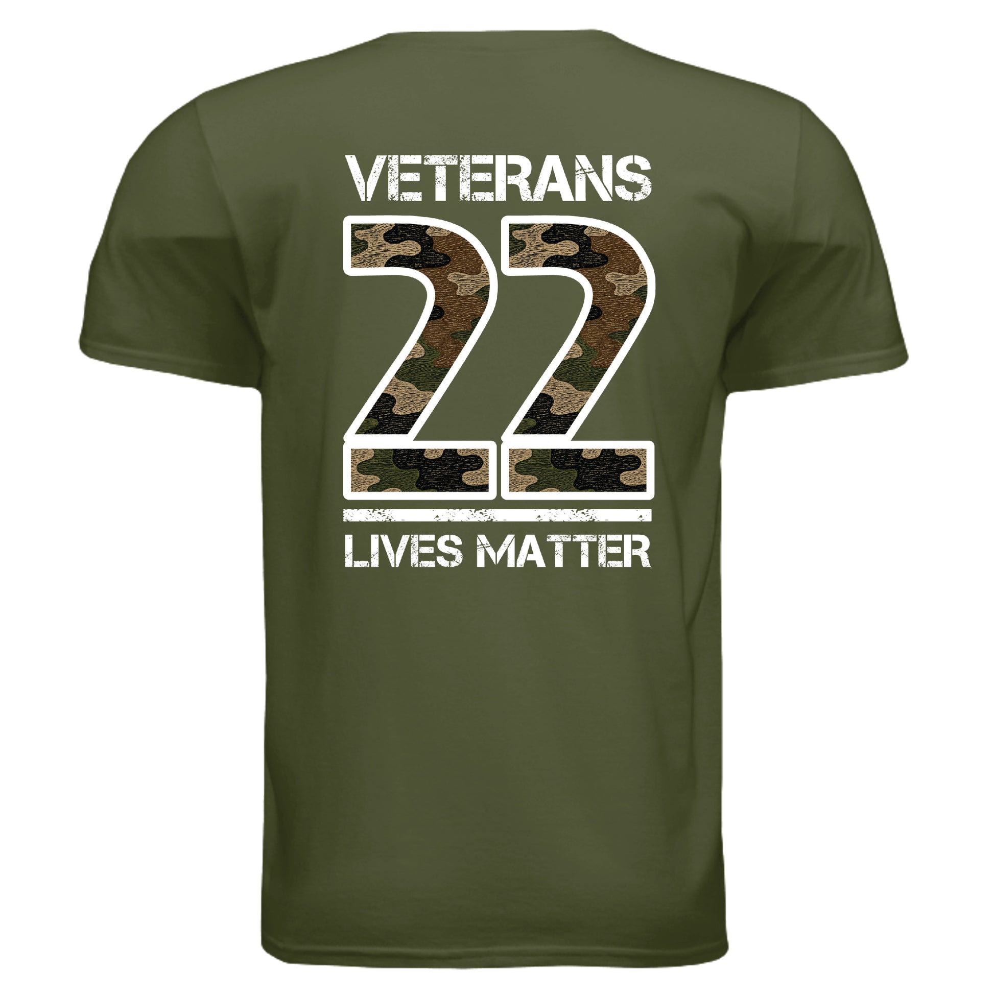 MILITARY GREEN - G640 - BACK