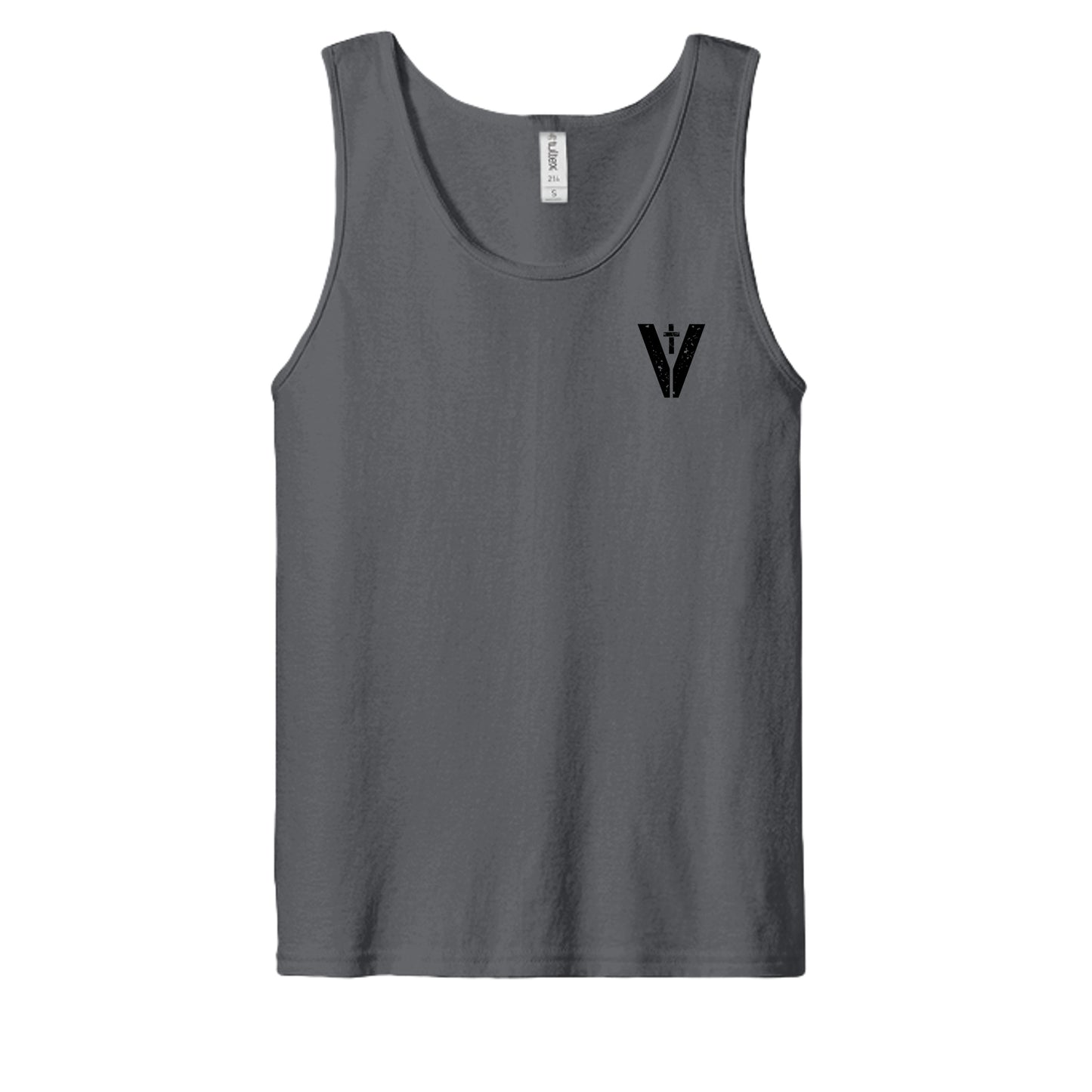 Heather Charcoal - S105 - FRONT