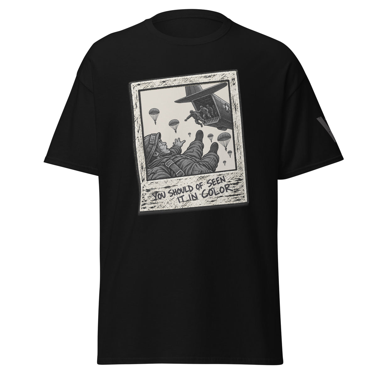 You Should've Seen It In Color Airborne Female Tshirt