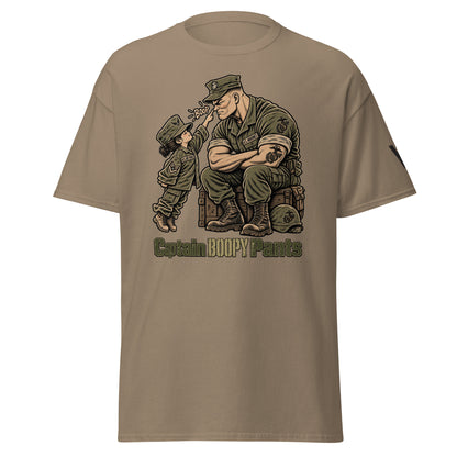 Captain Boopy Pants™ Military Humor Tshirt