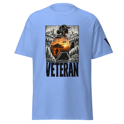 Proud Woman Veteran Nature T-Shirt
