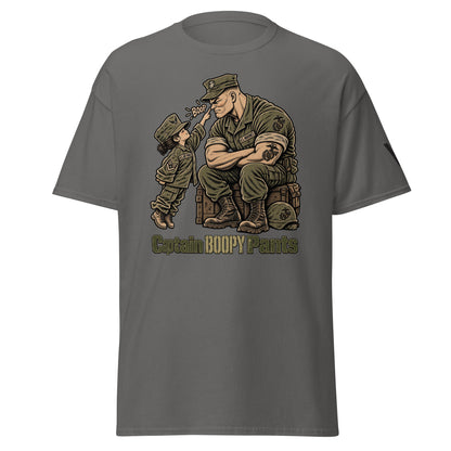 Captain Boopy Pants™ Military Humor Tshirt