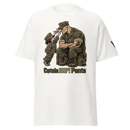 Captain Boopy Pants™ Military Humor Tshirt