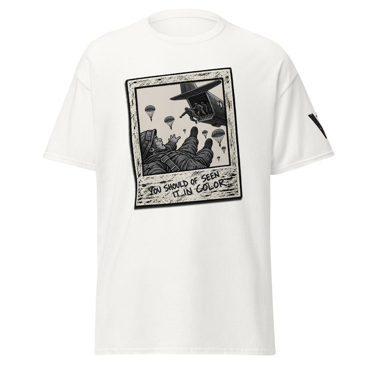 You Should've Seen It In Color Airborne Female Tshirt