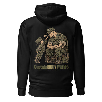 Captain Boopy Pants™ Military Humor Female Hoodie