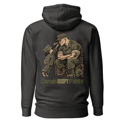Captain Boopy Pants™ Military Humor Female Hoodie