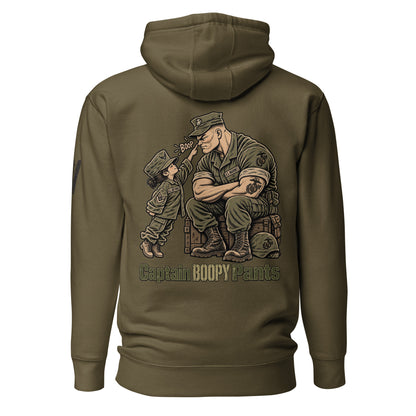 Captain Boopy Pants™ Military Humor Female Hoodie