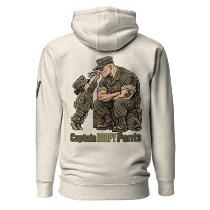 Captain Boopy Pants™ Military Humor Female Hoodie