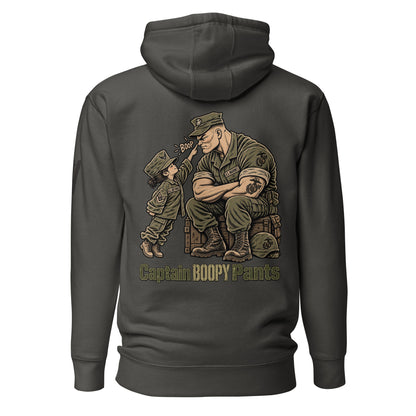 Captain Boopy Pants™ Military Humor Female Hoodie