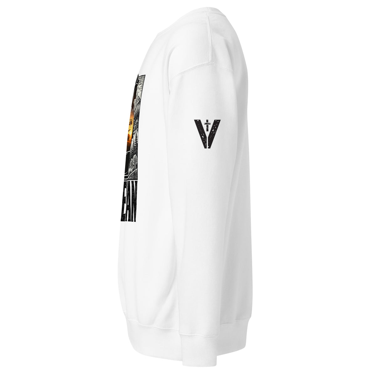Proud Woman Veteran Nature Crewneck Sweatshirt